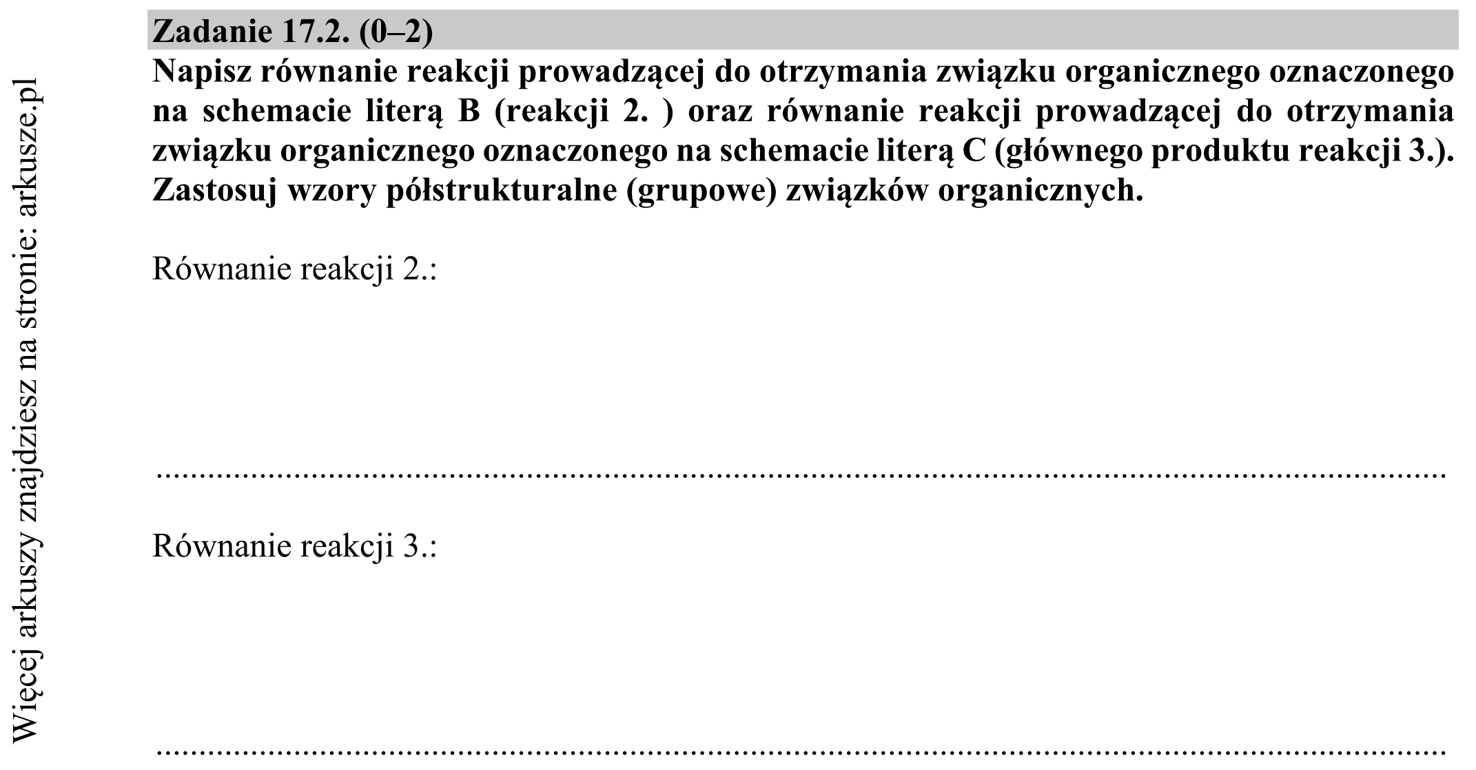 Matura dodatkowa, czerwiec 2019, zadanie 17.2
