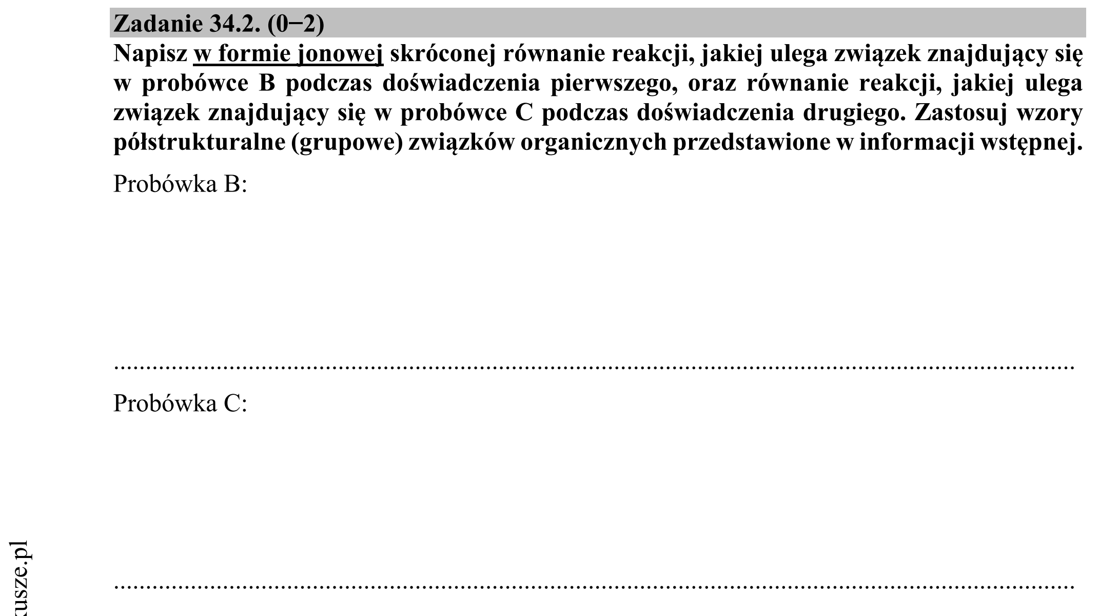 Matura dodatkowa, czerwiec 2019, zadanie 34.2