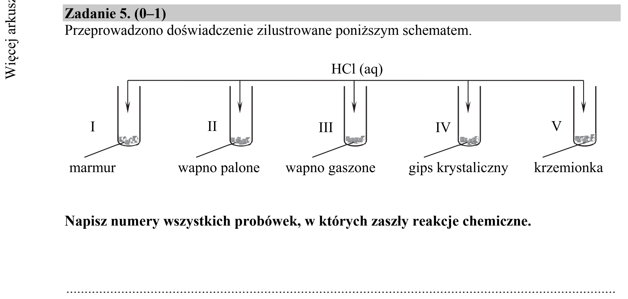 Matura dodatkowa, czerwiec 2019, podgląd zadania 5, fragment 1