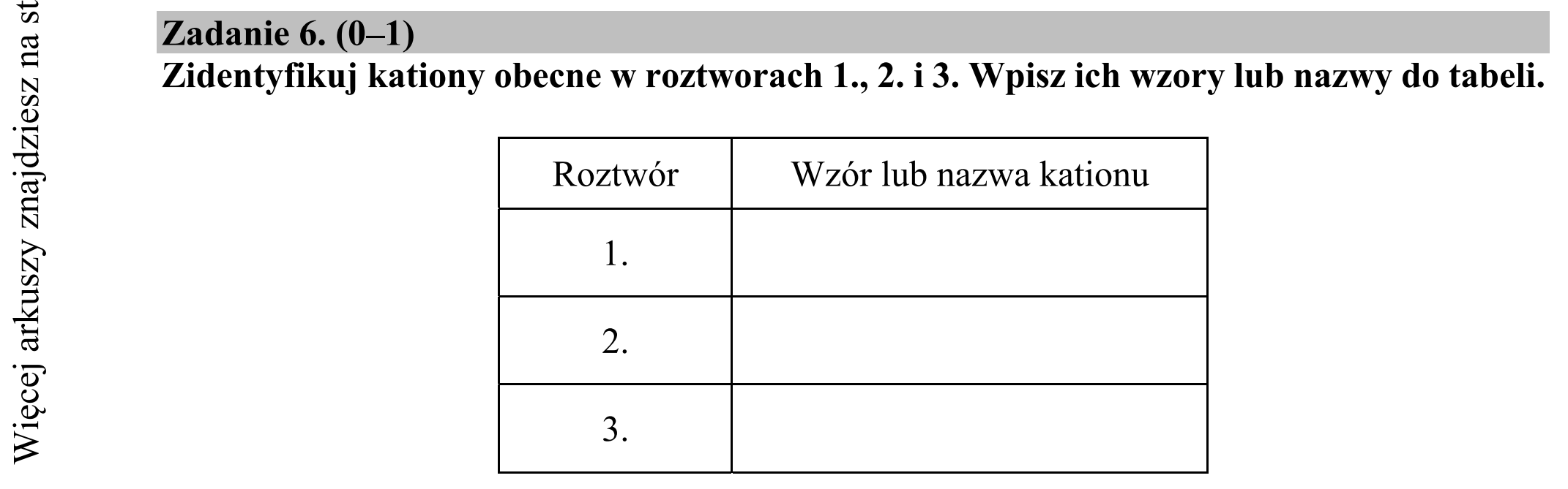 Matura dodatkowa, czerwiec 2019, podgląd zadania 6