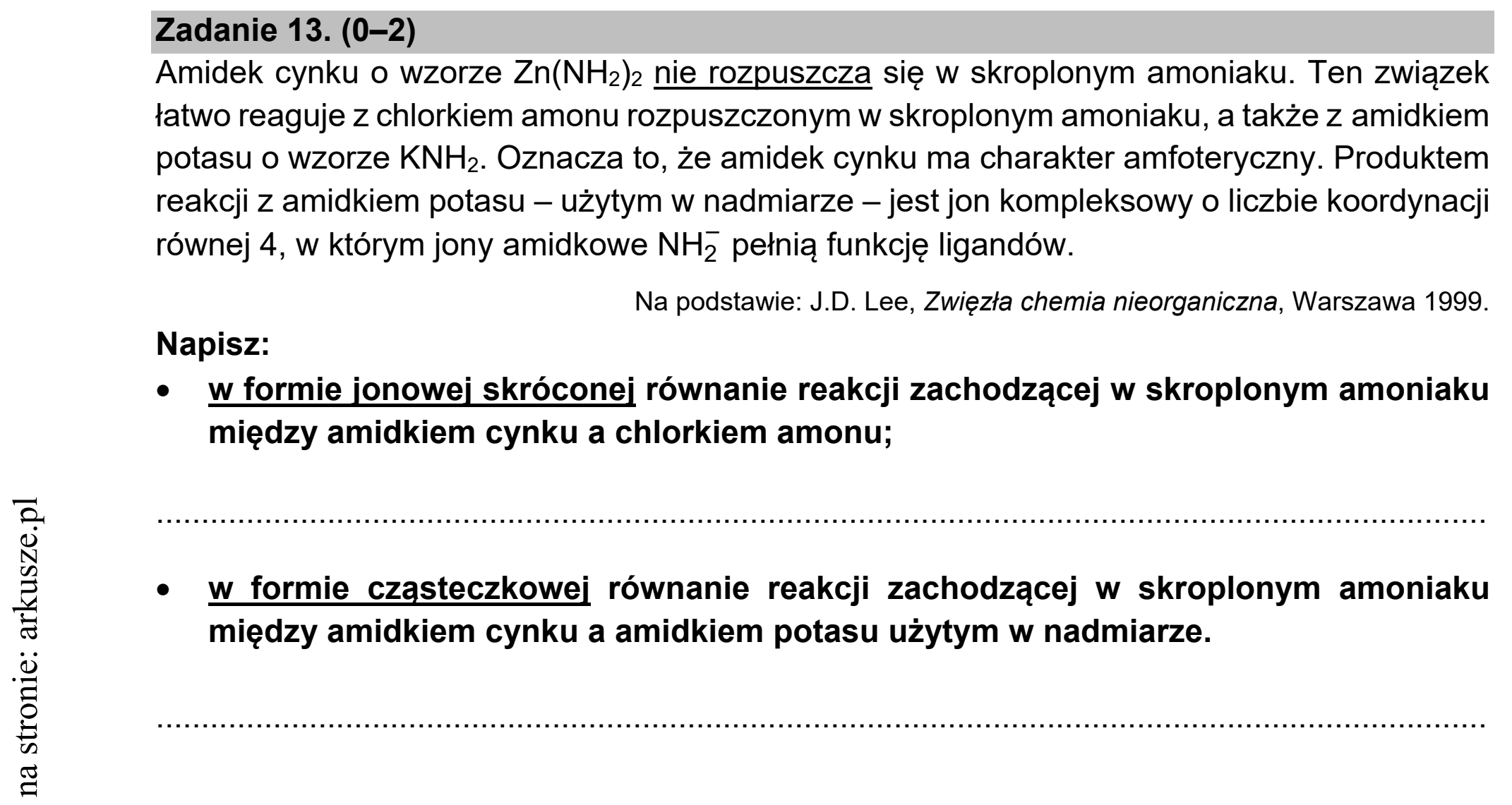 Matura dodatkowa, czerwiec 2021, podgląd zadania 13
