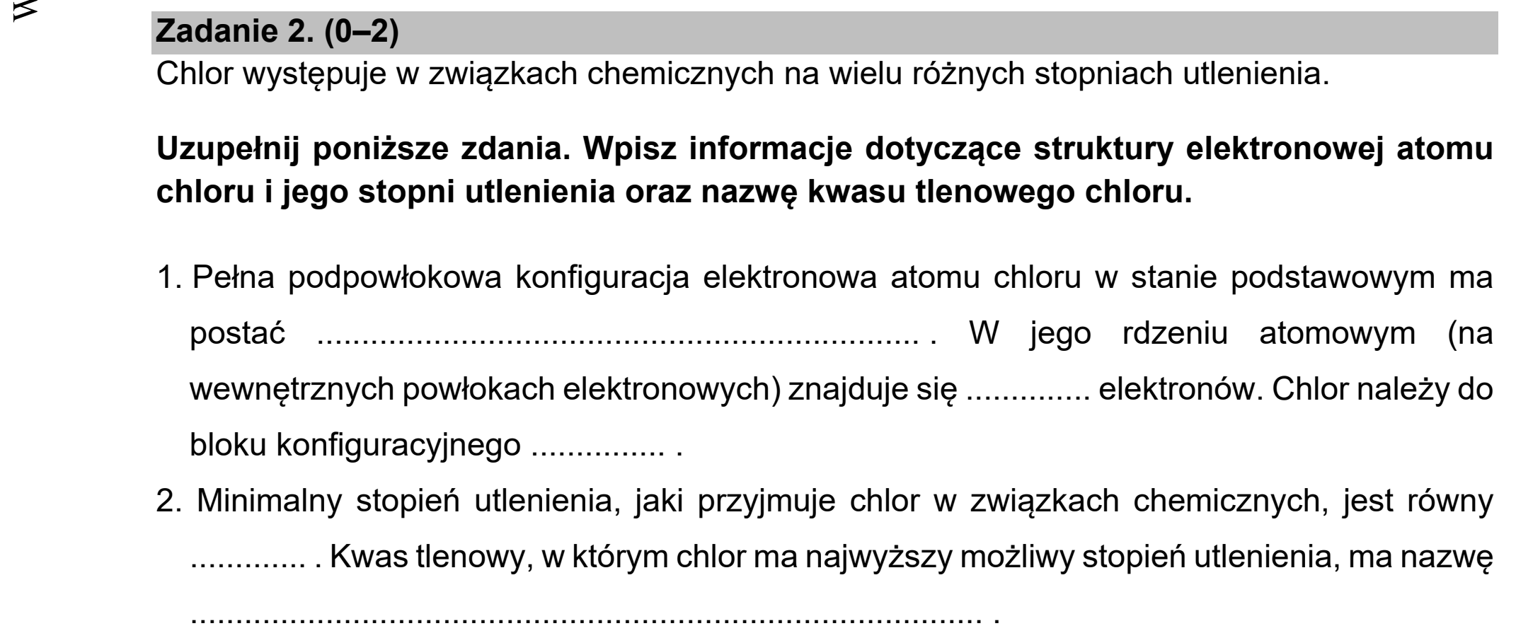 Matura dodatkowa, czerwiec 2021, podgląd zadania 2