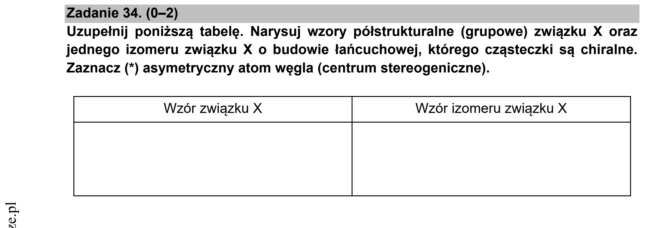 Matura dodatkowa, czerwiec 2021, podgląd zadania 34