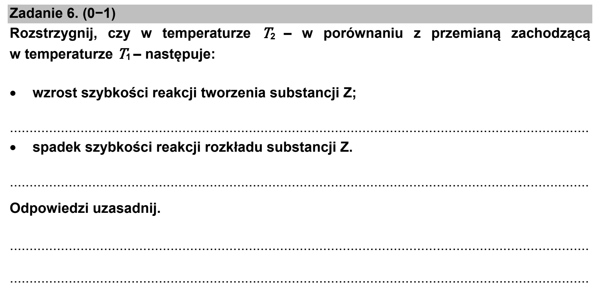 Matura dodatkowa, czerwiec 2021, podgląd zadania 6