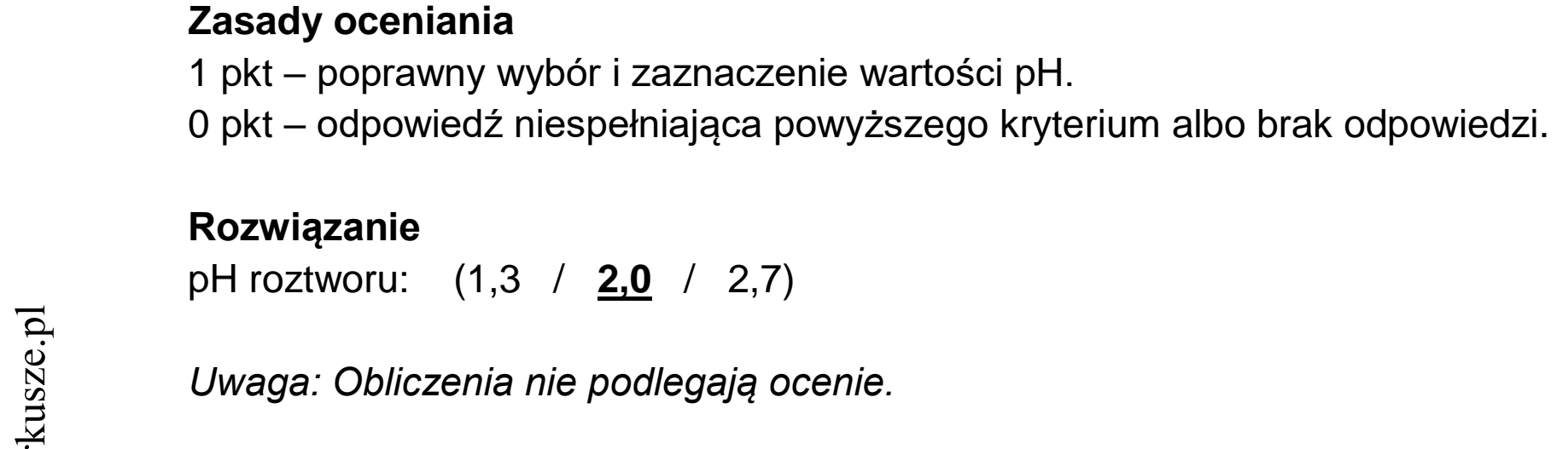 Matura dodatkowa, czerwiec 2022, odpowiedź do zadania 12