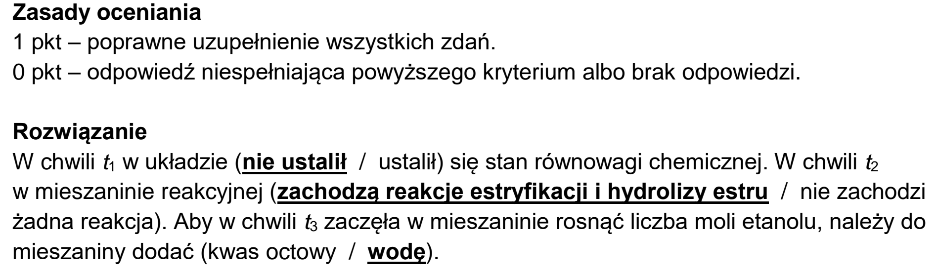 Matura dodatkowa, czerwiec 2022, odpowiedź do zadania 26