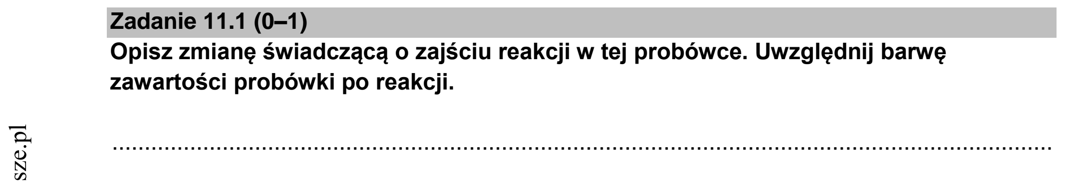 Matura dodatkowa, czerwiec 2022, zadanie 11.1
