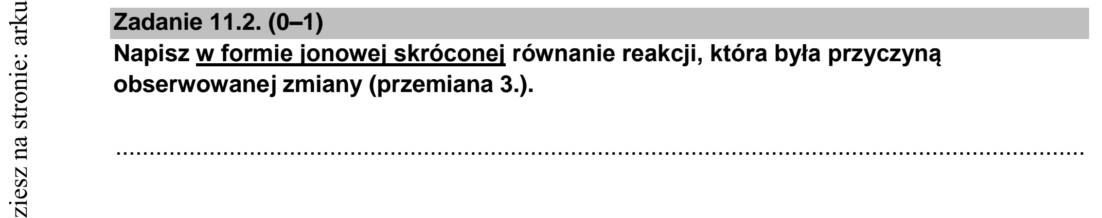 Matura dodatkowa, czerwiec 2022, zadanie 11.2