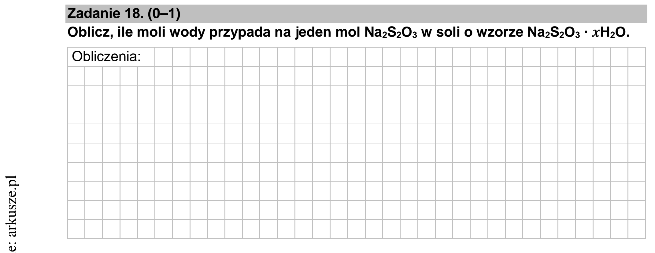 Matura dodatkowa, czerwiec 2022, podgląd zadania 18