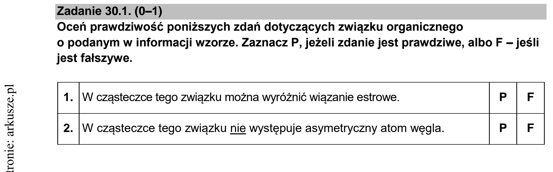 Matura dodatkowa, czerwiec 2022, zadanie 30.1