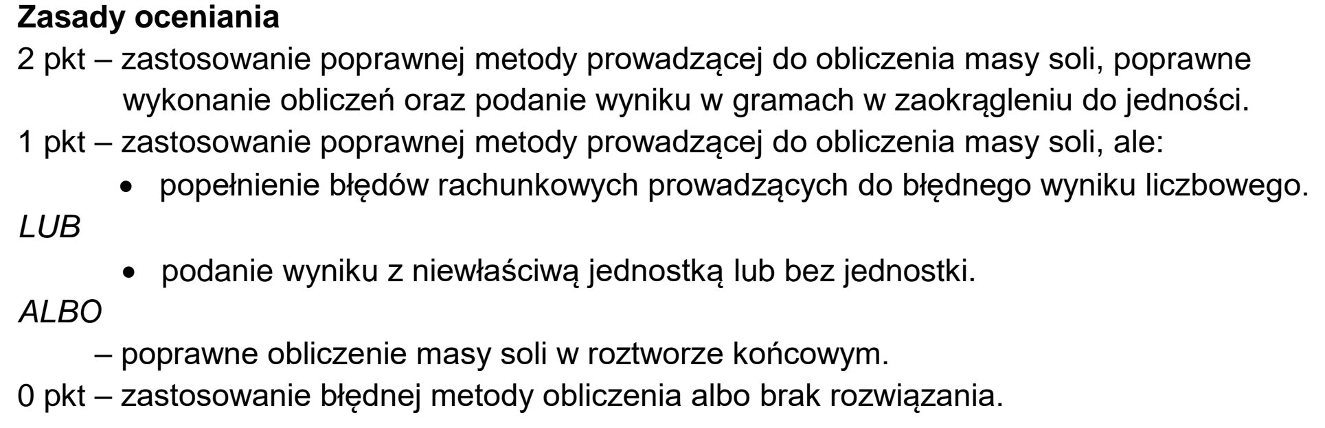 Matura dodatkowa, czerwiec 2023, odpowiedź do zadania 18.2
