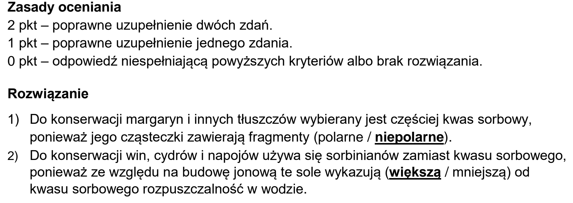 Matura dodatkowa, czerwiec 2023, odpowiedź do zadania 30