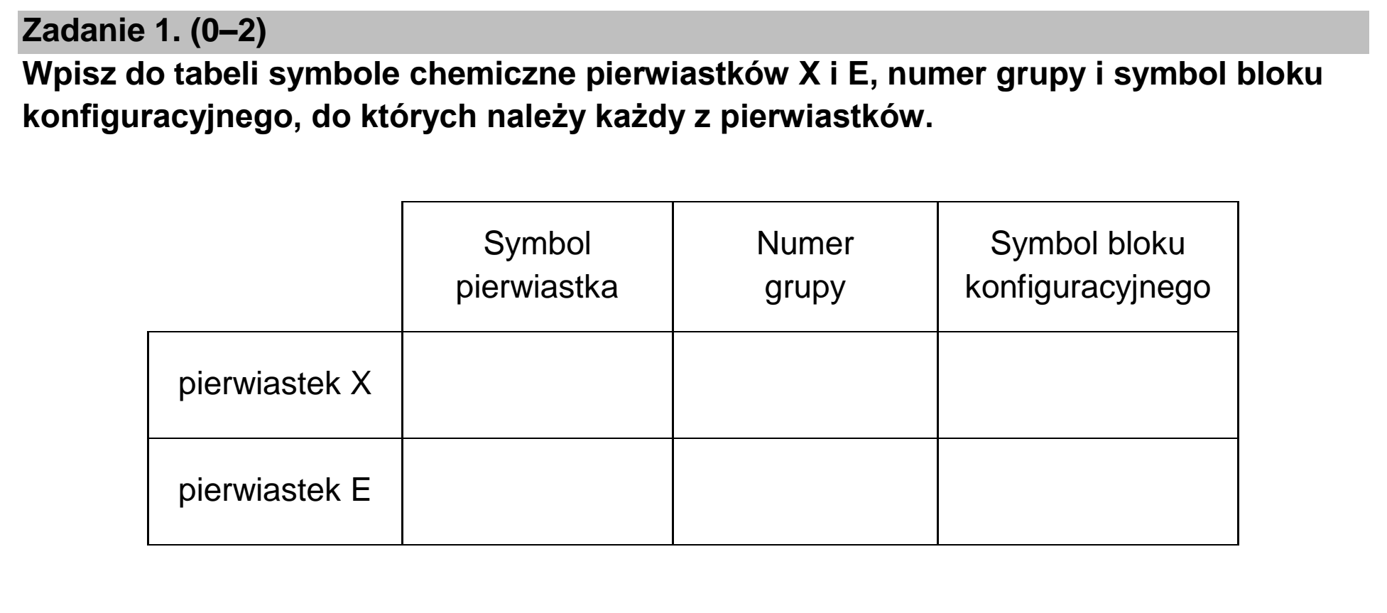 Matura dodatkowa, czerwiec 2023, podgląd zadania 1