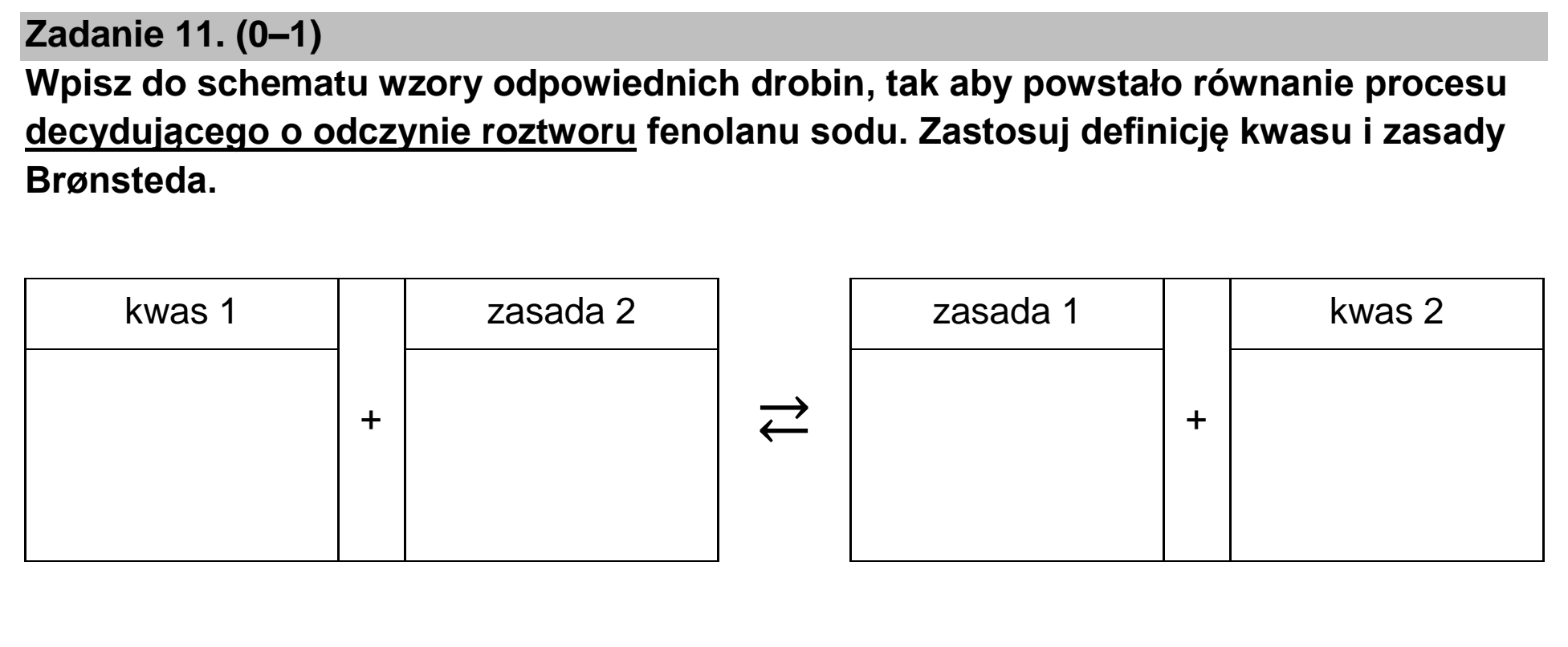 Matura dodatkowa, czerwiec 2023, podgląd zadania 11