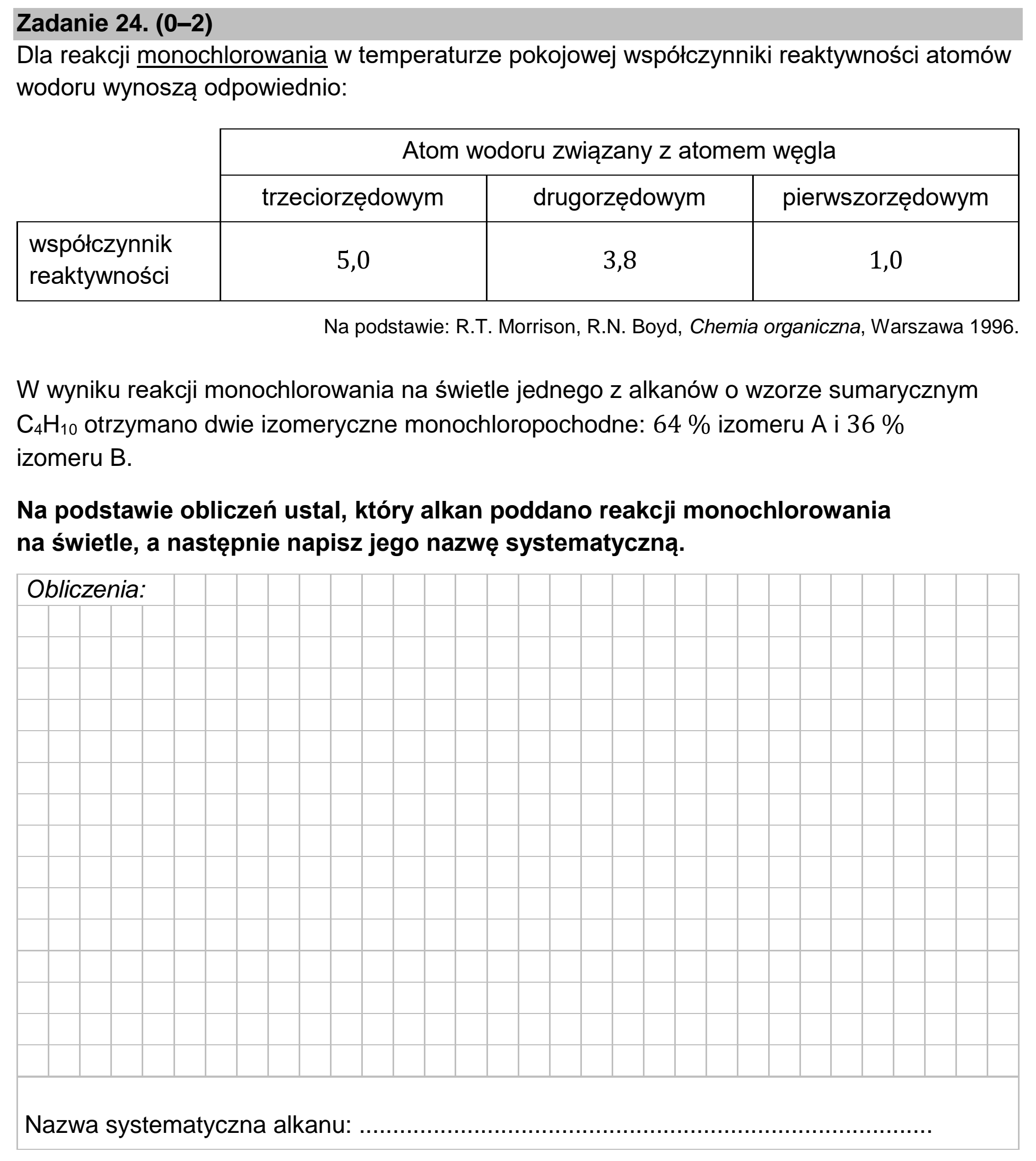 Matura dodatkowa, czerwiec 2023, podgląd zadania 24