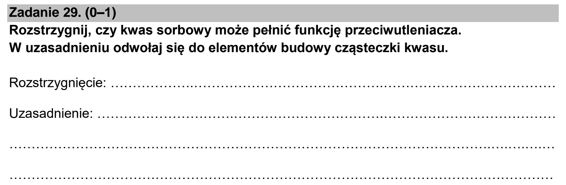 Matura dodatkowa, czerwiec 2023, podgląd zadania 29