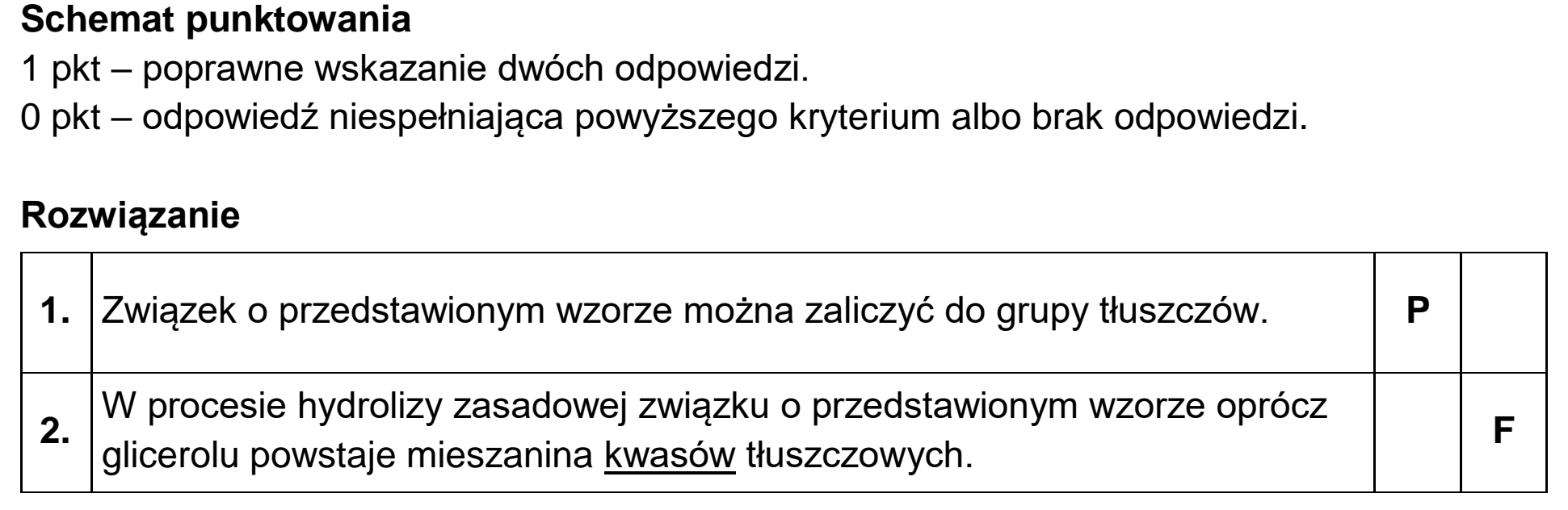 Matura dodatkowa, czerwiec 2024, odpowiedź do zadania 27.1