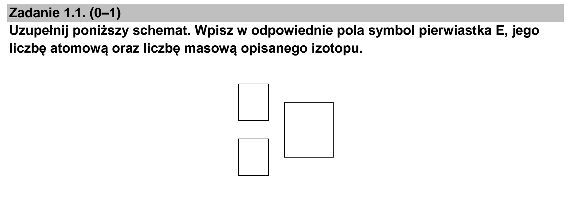 Matura dodatkowa, czerwiec 2024, zadanie 1.1