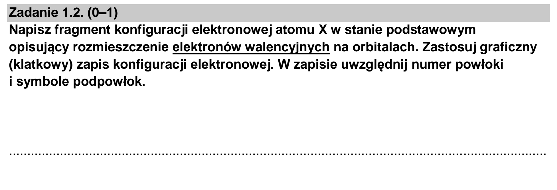Matura dodatkowa, czerwiec 2024, zadanie 1.2