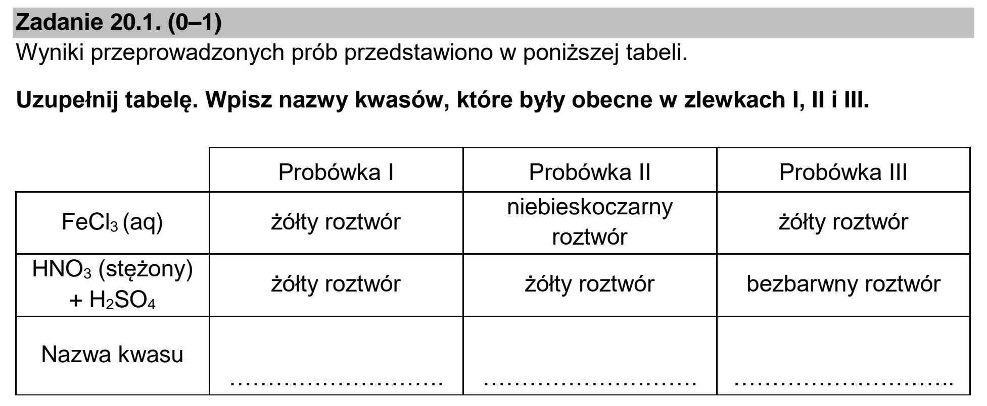 Matura dodatkowa, czerwiec 2024, zadanie 20.1