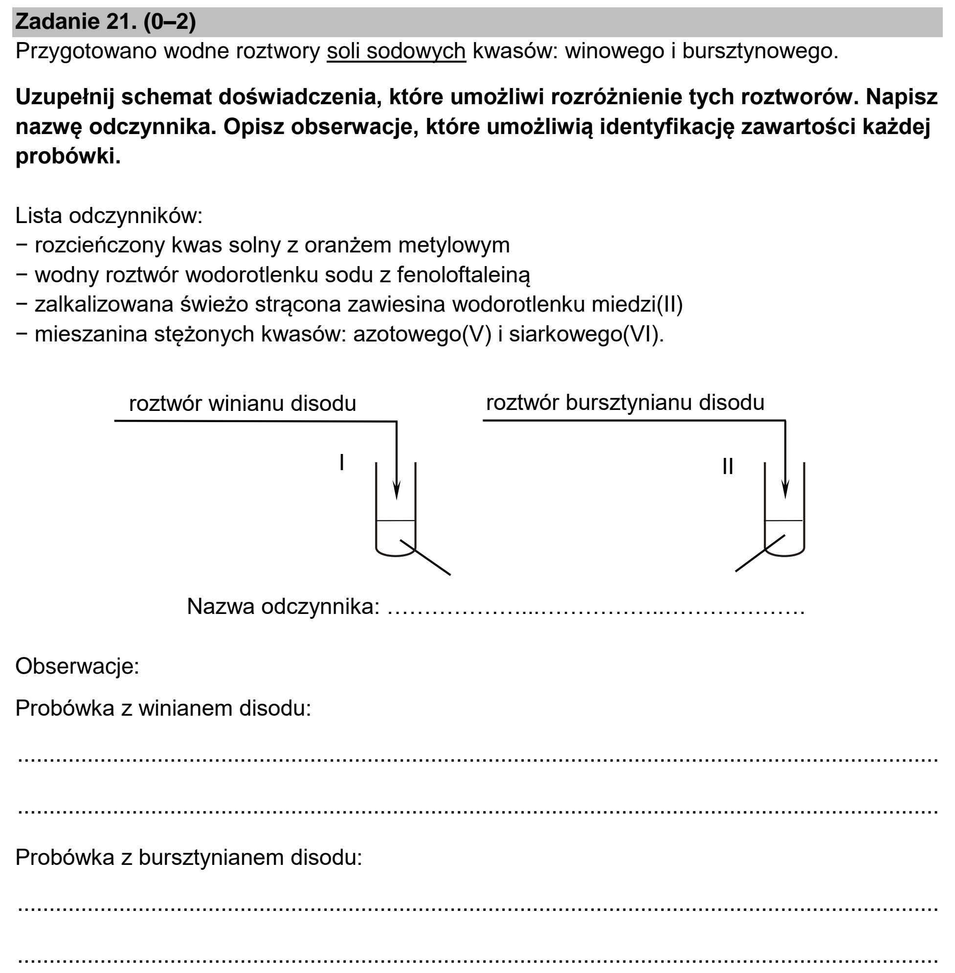 Matura dodatkowa, czerwiec 2024, podgląd zadania 21