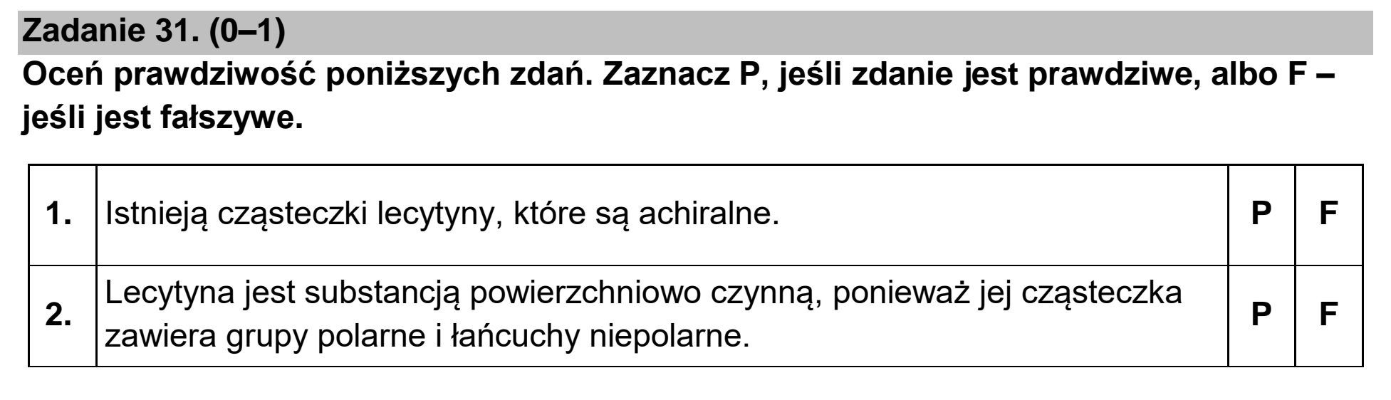 Matura dodatkowa, czerwiec 2024, podgląd zadania 31