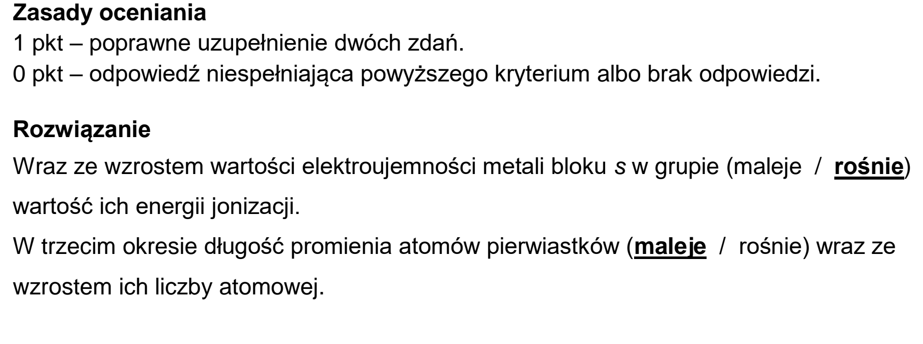 Matura dodatkowa, czerwiec 2025, odpowiedź do zadania 3