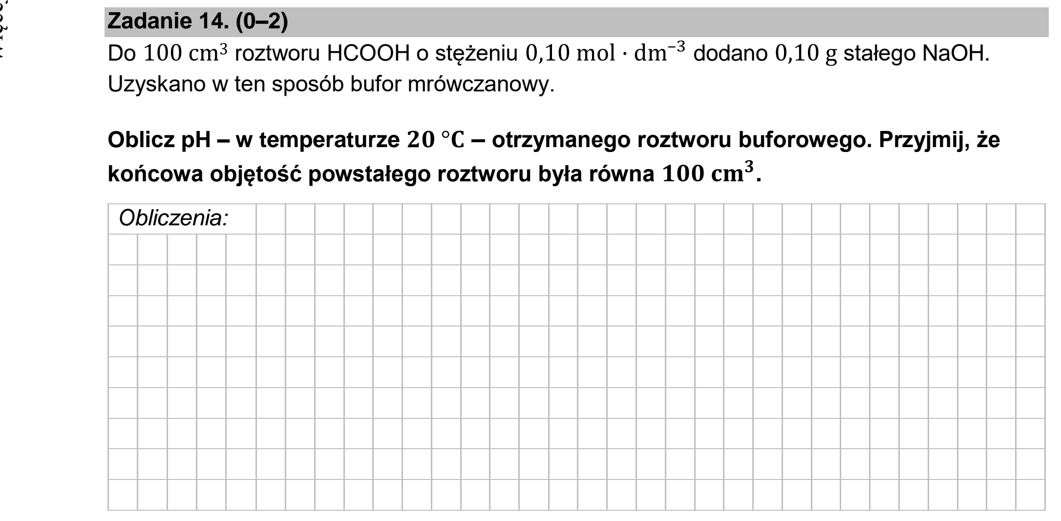 Matura dodatkowa, czerwiec 2025, podgląd zadania 14, fragment 1