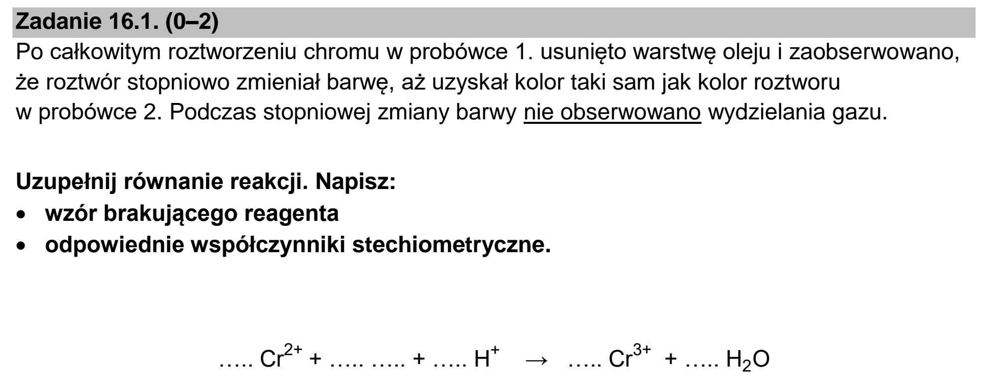Matura dodatkowa, czerwiec 2025, zadanie 16.1