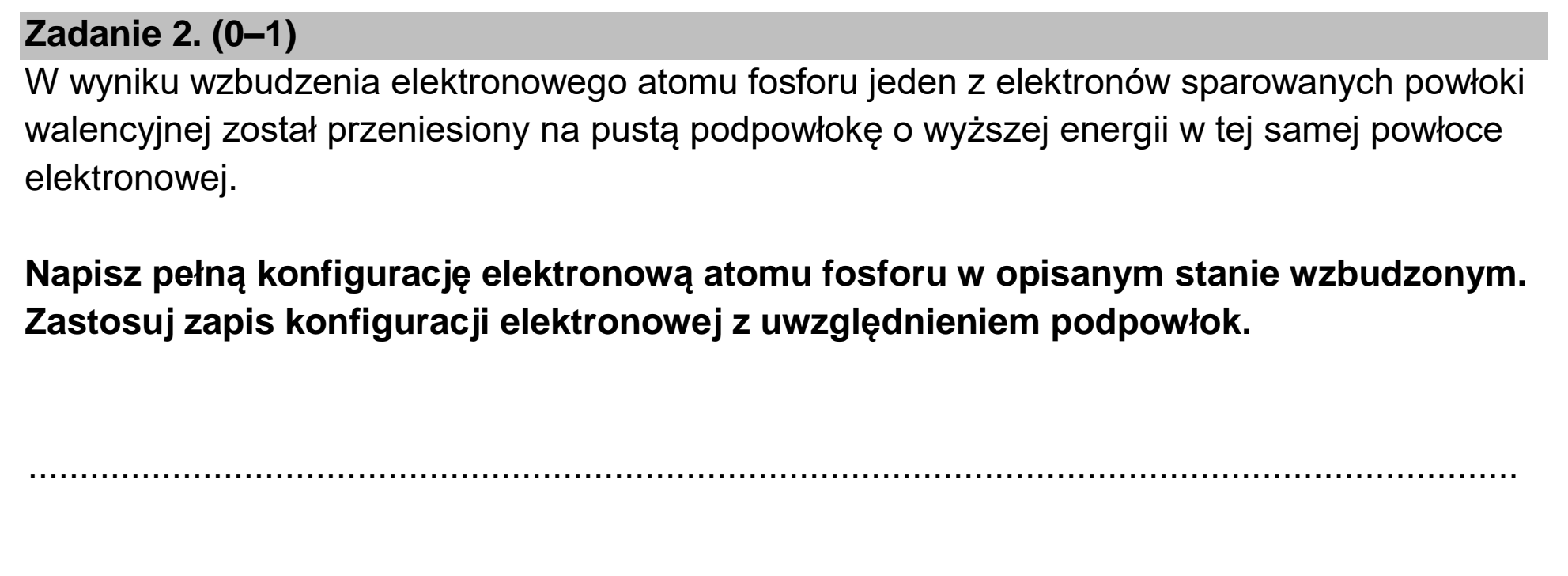 Matura dodatkowa, czerwiec 2025, podgląd zadania 2