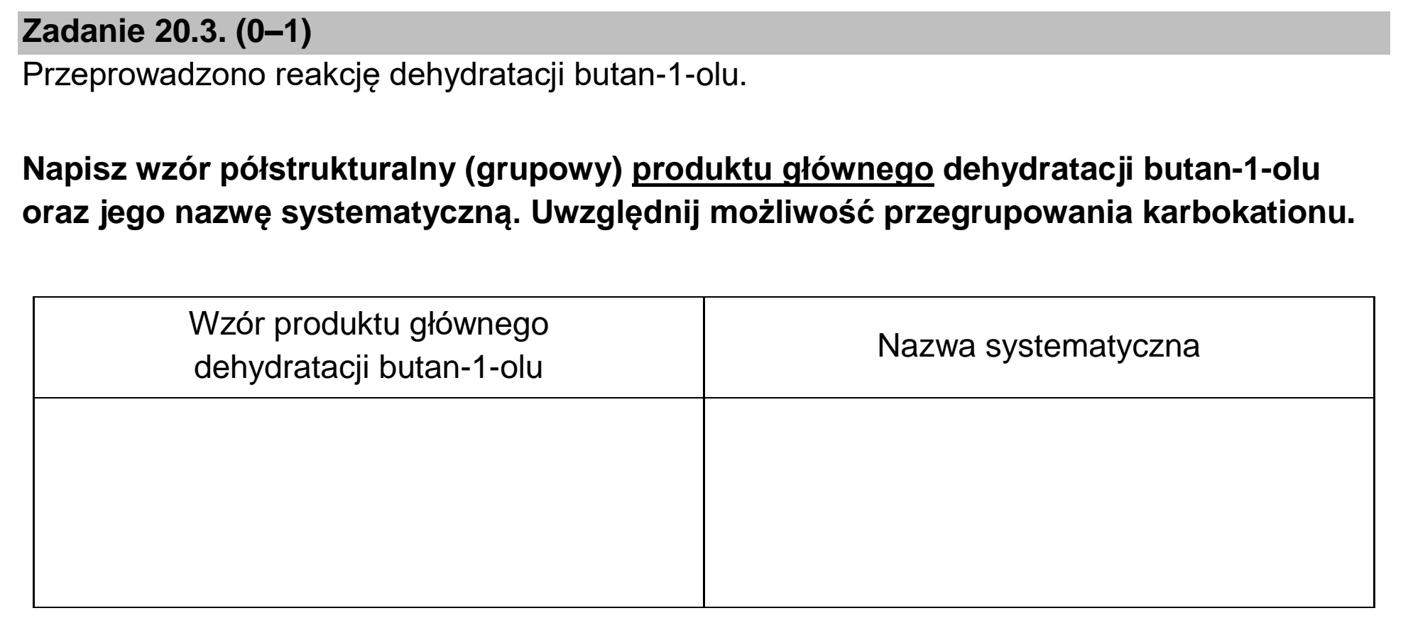 Matura dodatkowa, czerwiec 2025, zadanie 20.3