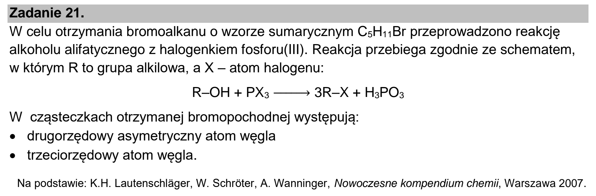 Matura dodatkowa, czerwiec 2025, wstęp zadania 21