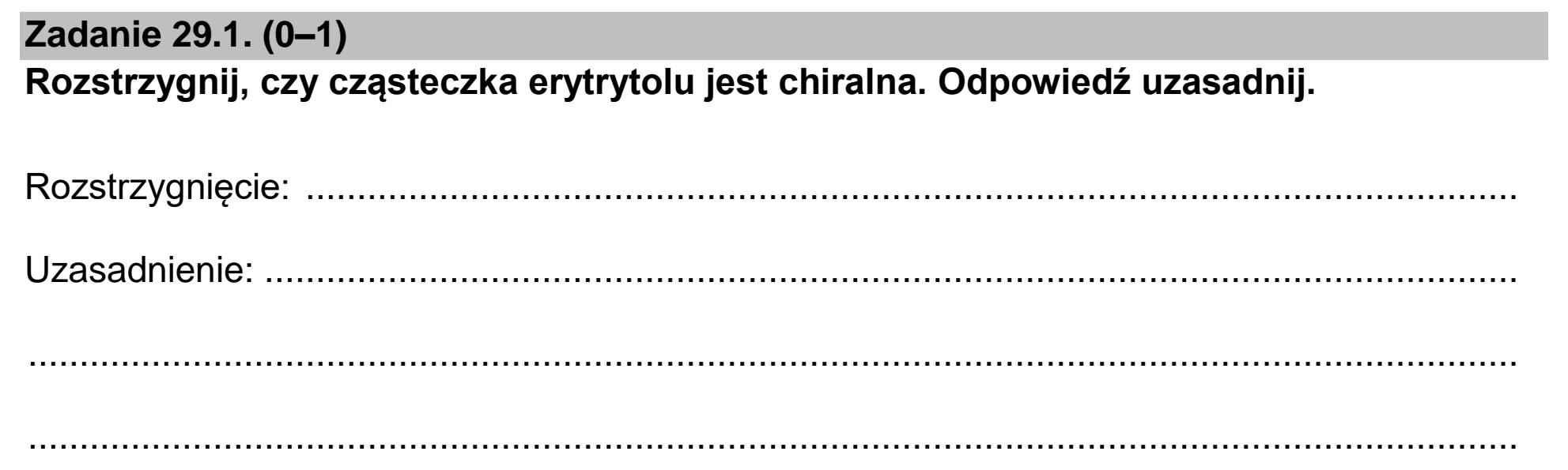 Matura dodatkowa, czerwiec 2025, zadanie 29.1