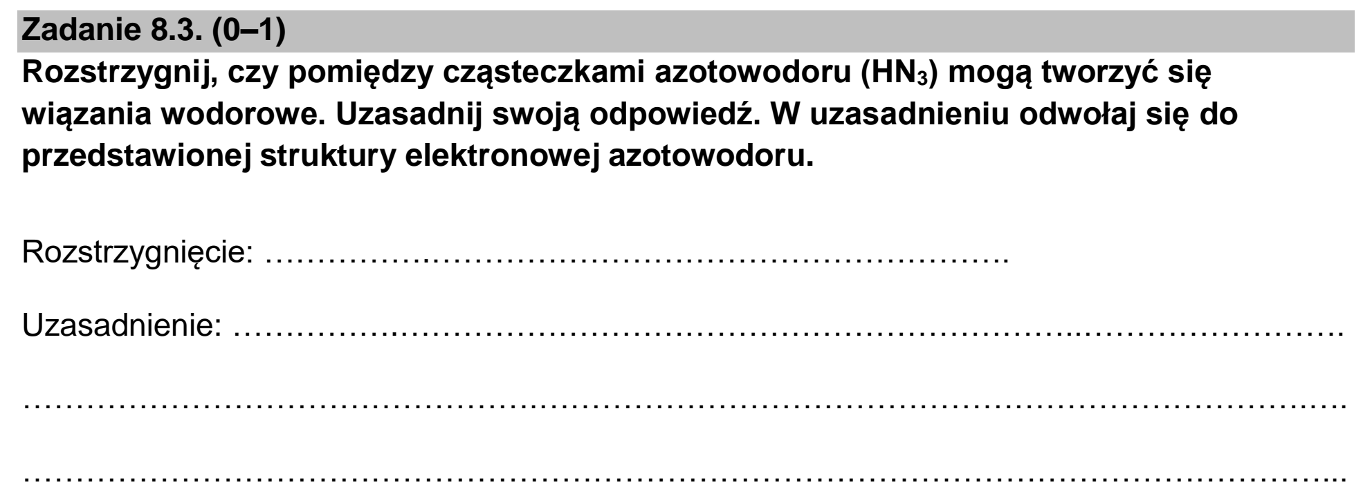 Matura dodatkowa, czerwiec 2025, zadanie 8.3
