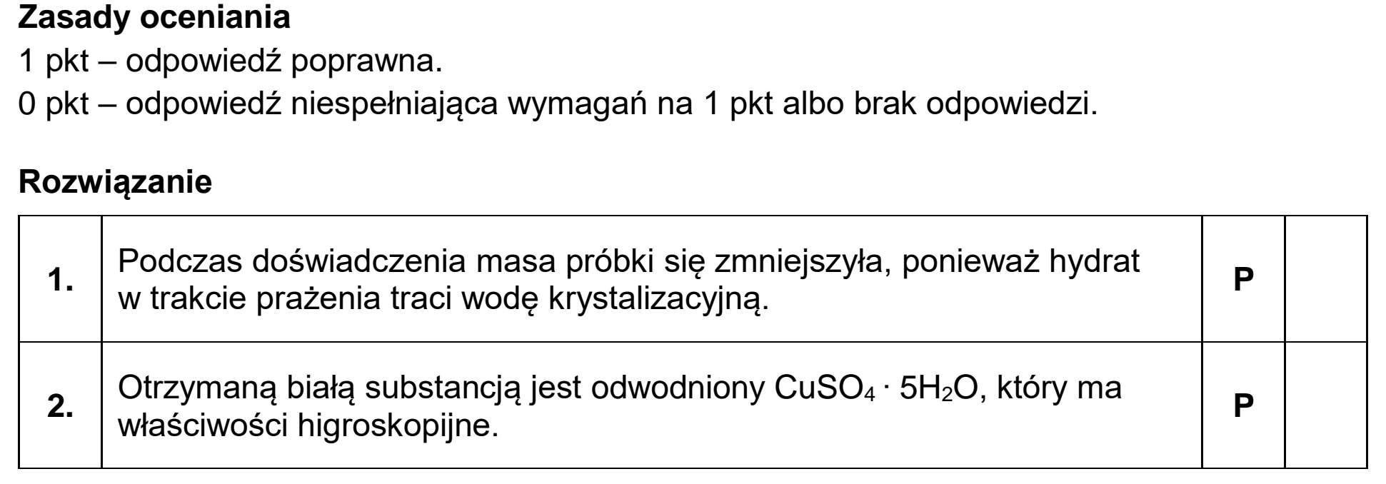 Matura dodatkowa, czerwiec 2026, odpowiedź do zadania 13