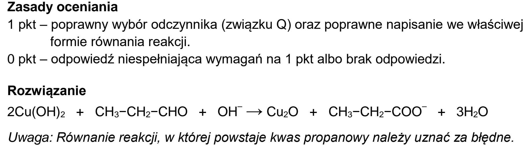 Matura dodatkowa, czerwiec 2026, odpowiedź do zadania 23