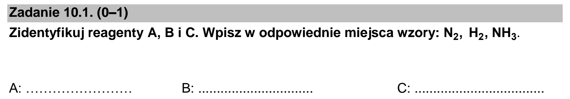 Matura dodatkowa, czerwiec 2026, zadanie 10.1