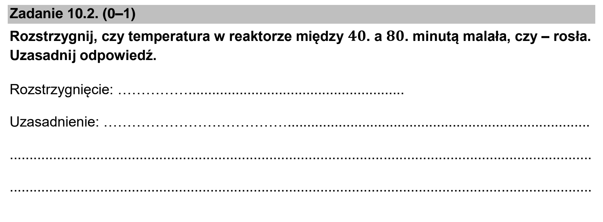 Matura dodatkowa, czerwiec 2026, zadanie 10.2