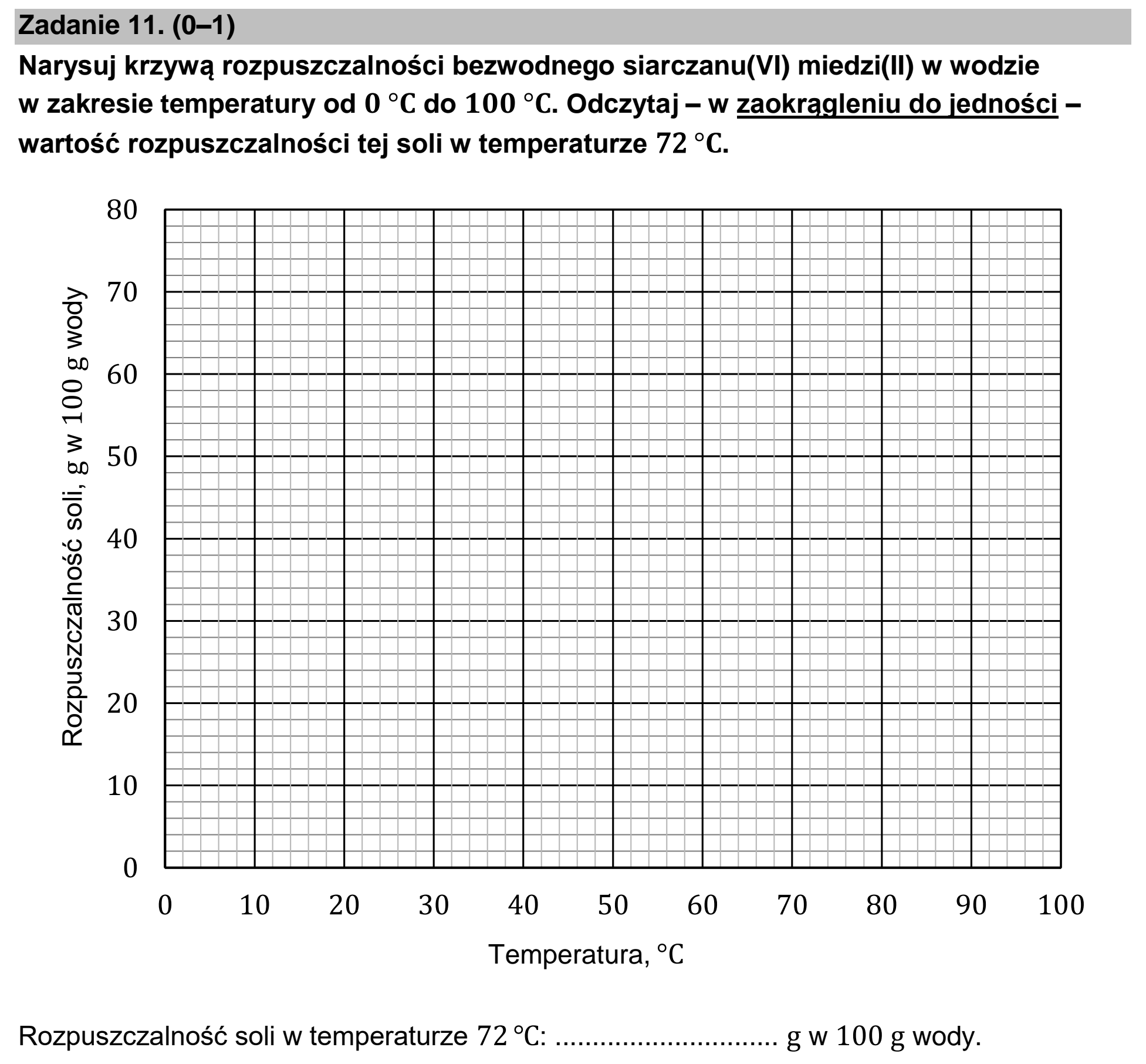 Matura dodatkowa, czerwiec 2026, podgląd zadania 11