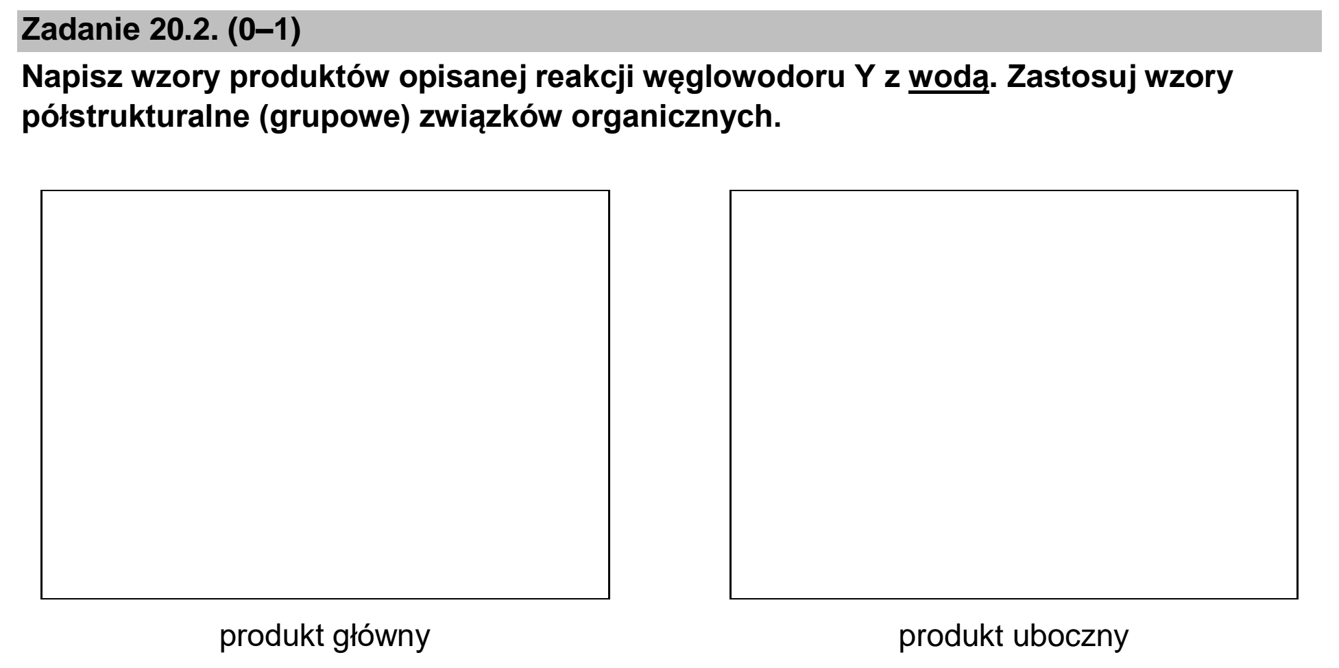 Matura dodatkowa, czerwiec 2026, zadanie 20.2