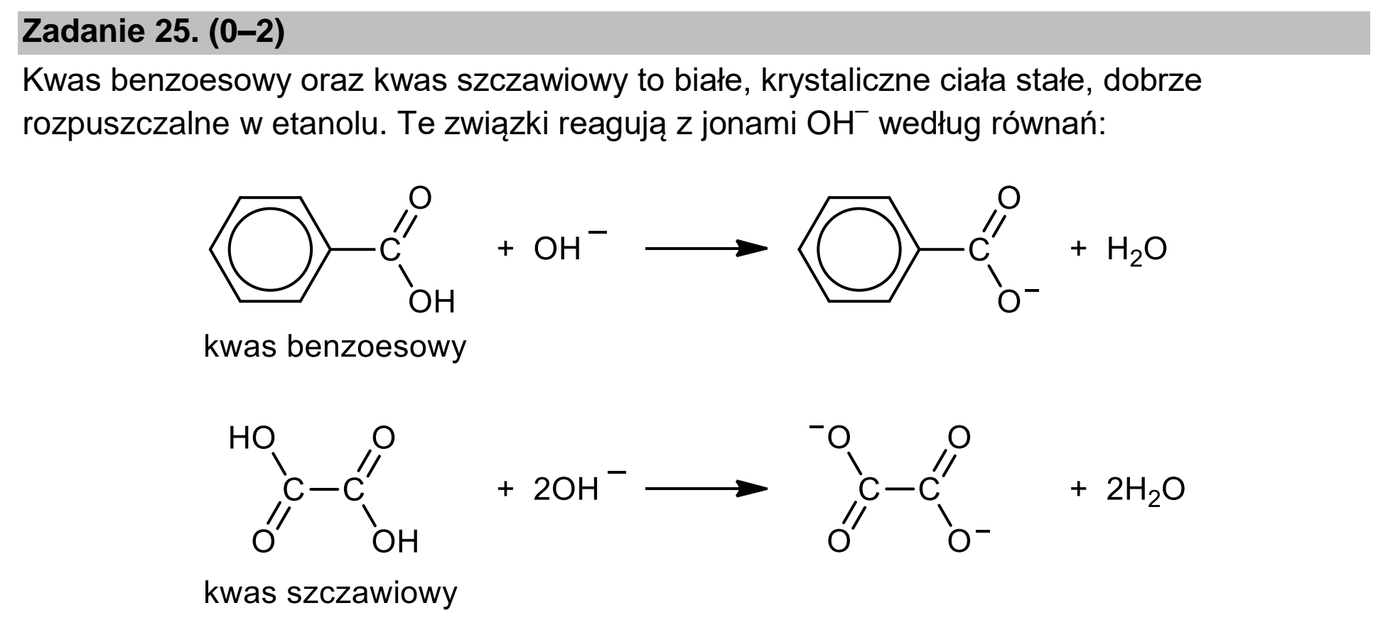 Matura dodatkowa, czerwiec 2026, podgląd zadania 25, fragment 1