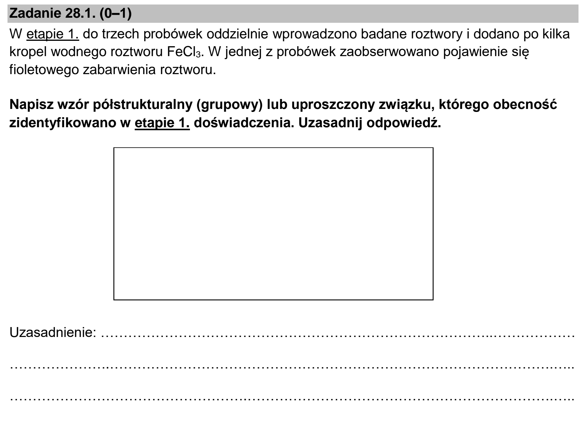 Matura dodatkowa, czerwiec 2026, zadanie 28.1