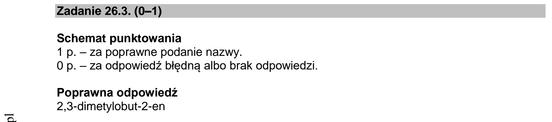 Matura dodatkowa, lipiec 2020, odpowiedź do zadania 26.3