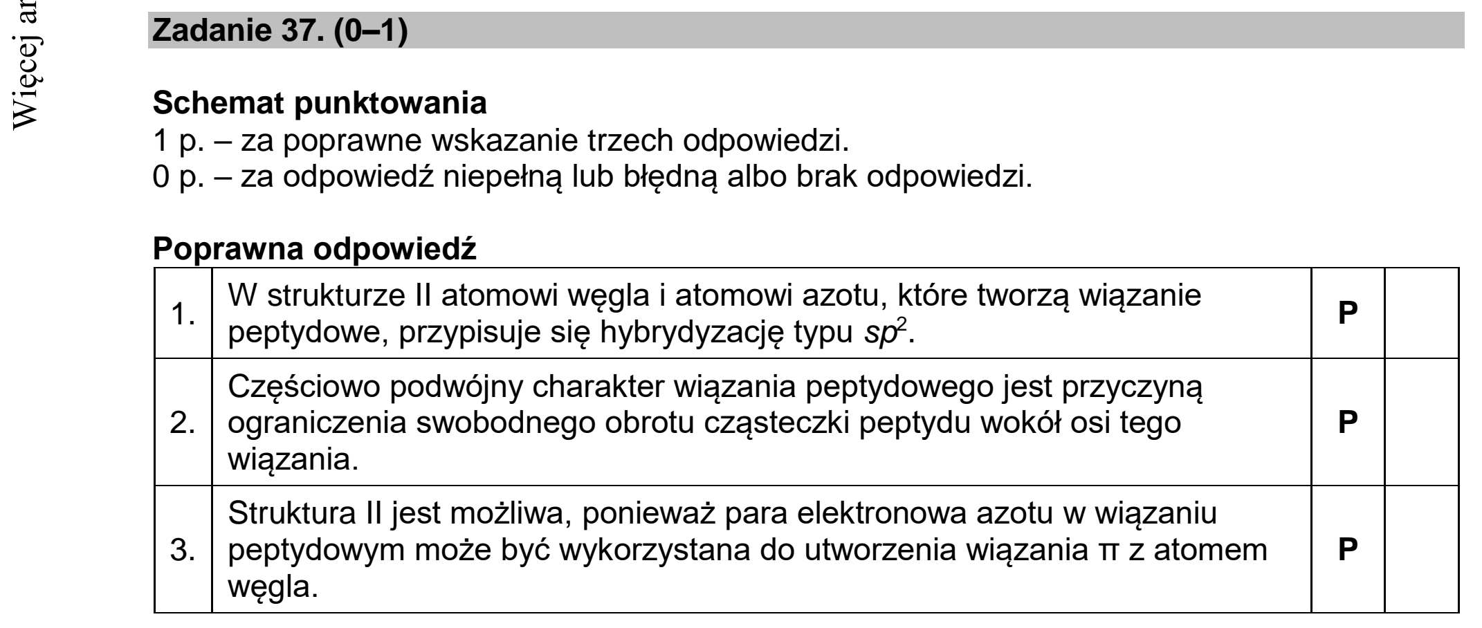 Matura dodatkowa, lipiec 2020, odpowiedź do zadania 37