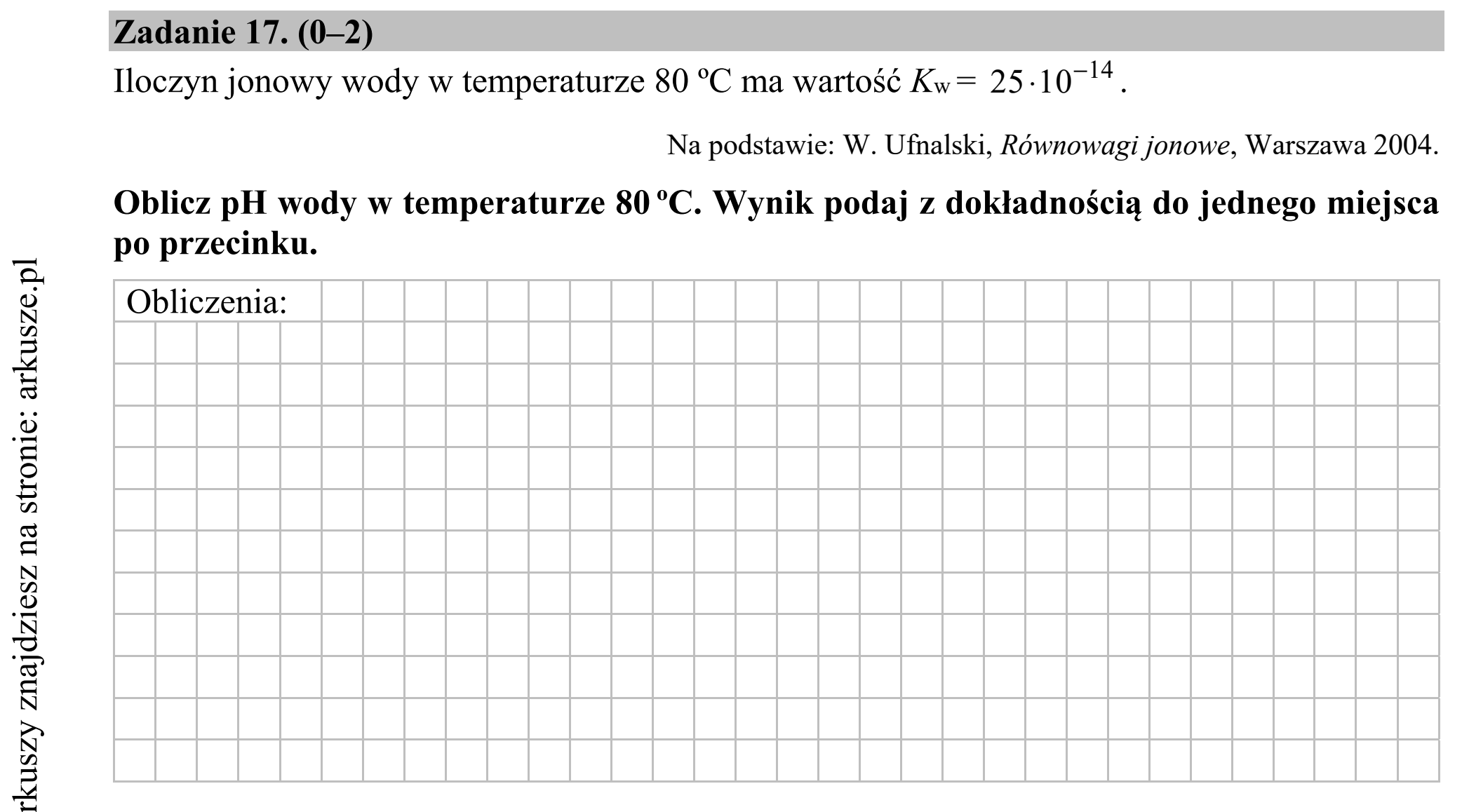 Matura dodatkowa, lipiec 2020, podgląd zadania 17