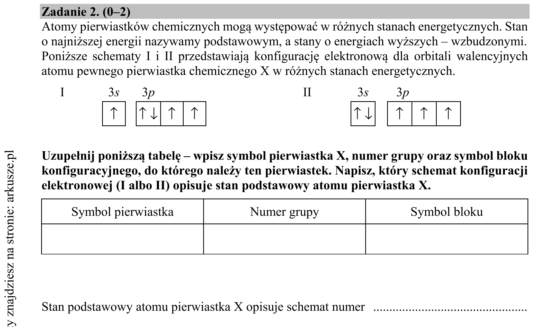 Matura dodatkowa, lipiec 2020, podgląd zadania 2