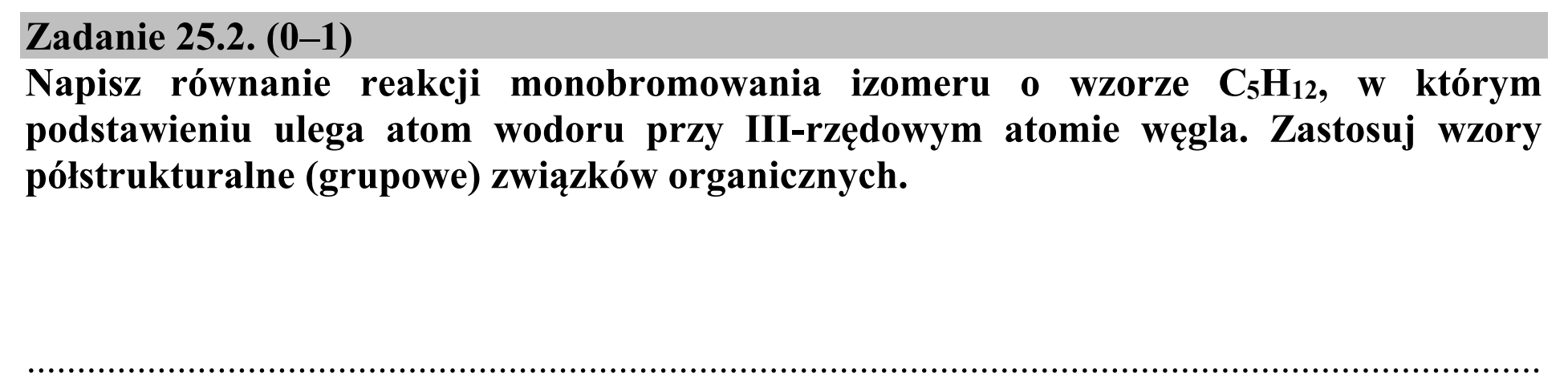 Matura dodatkowa, lipiec 2020, zadanie 25.2