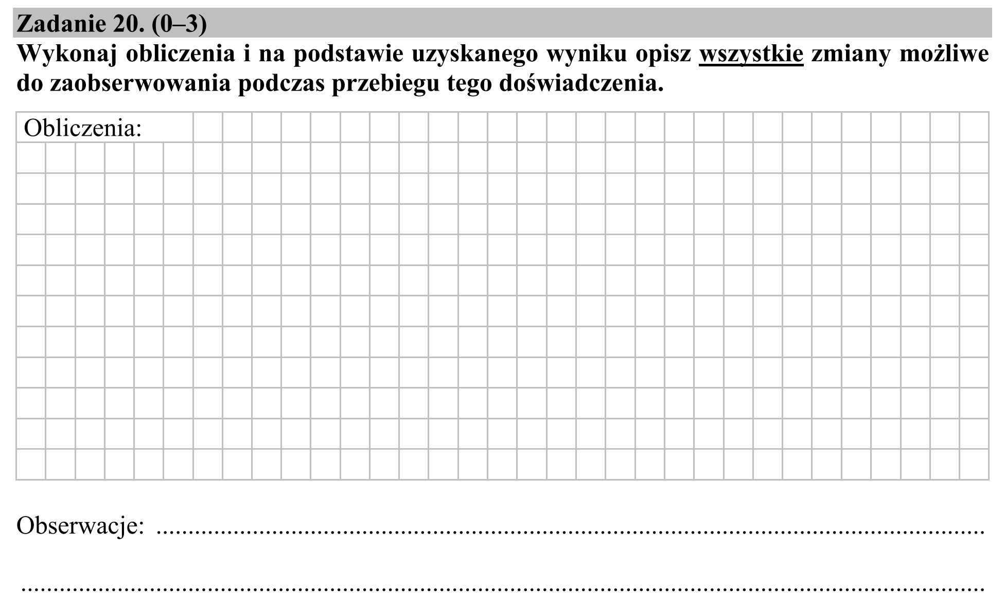 Matura, maj 2015, podgląd zadania 20