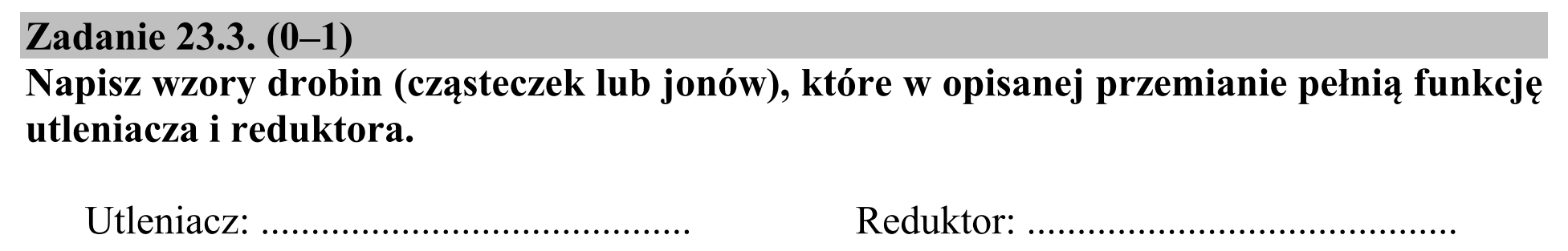 Matura, maj 2015, zadanie 23.3