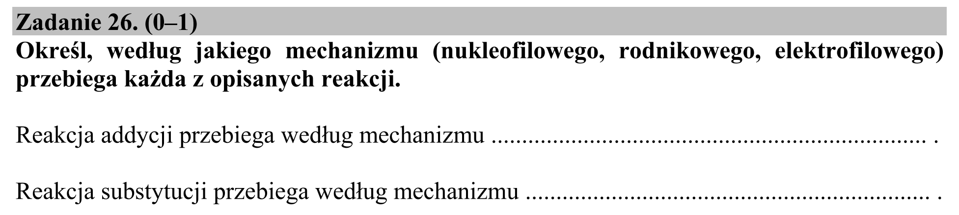 Matura, maj 2015, podgląd zadania 26
